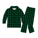 Load image into Gallery viewer, Green Plaid PJ&#39;s
