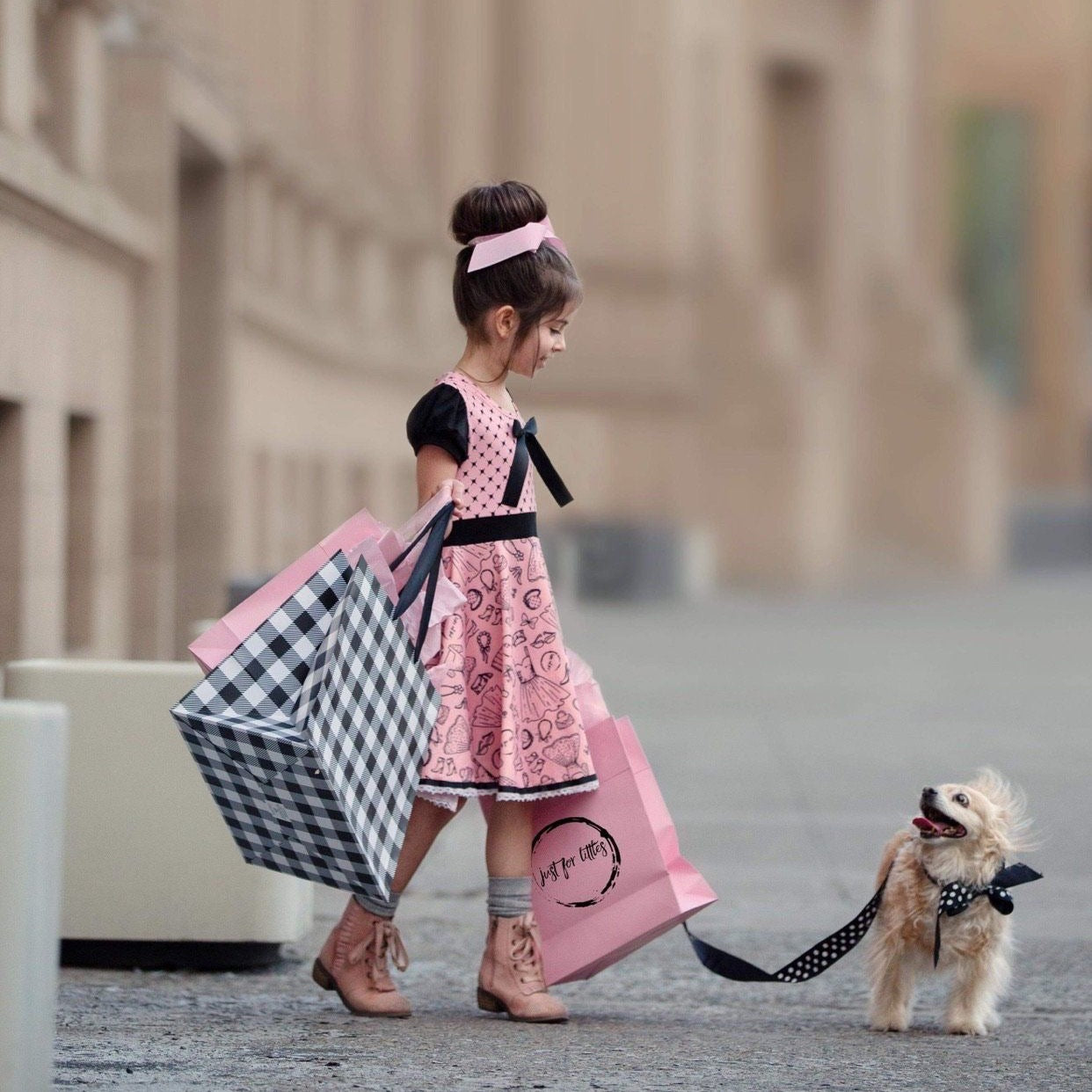 JFL Paris Twirl Dress Dress Just For Littles™ 