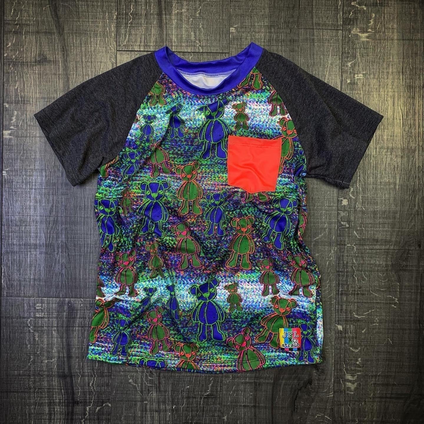 JFL x Straub Glitch T-Shirt Baby & Toddler Tops Just For Littles™ 