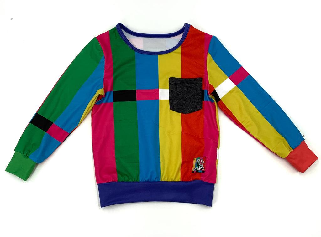 JFL x Straub Stay-Tuned Crew lounge wear Just For Littles™ 