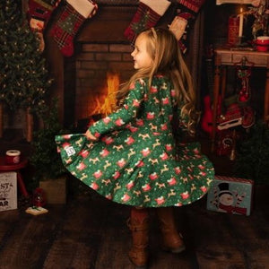 Jingle All The Way Dress Dress Just For Littles 