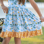 Load image into Gallery viewer, #Meadow Flowers Sun Dress Dress Just For Littles™ 
