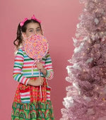 Load image into Gallery viewer, #Merry &amp; Bright 3-tier Dress Dress Just For Littles™ 
