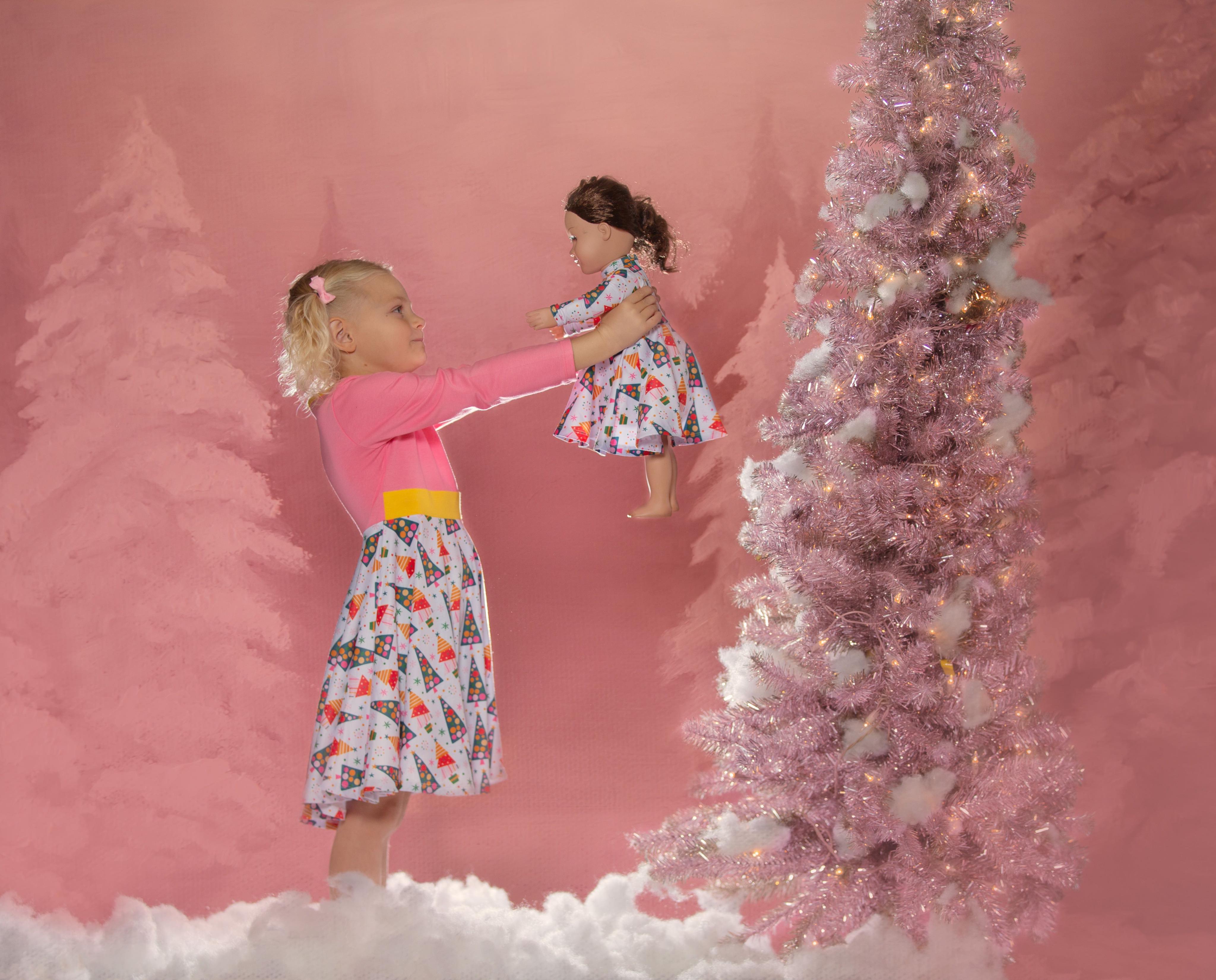 Christmas Tree Twirl Dress – Just For Littles®️