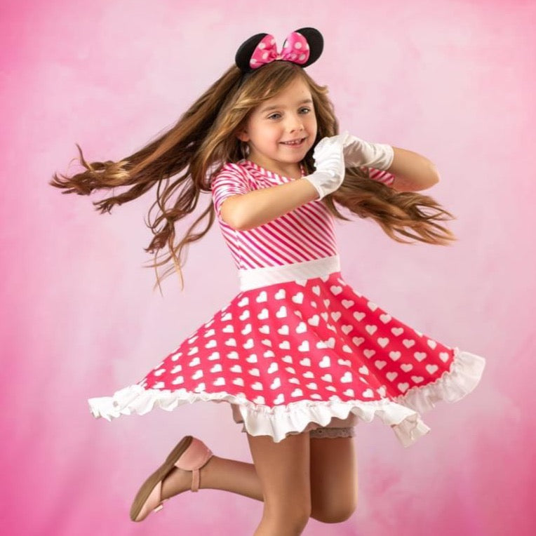 Pretty In Pink Twirl Dress Pretty In Pink Twirl Dress