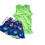 Load image into Gallery viewer, Neon Dino Skort Bottoms Just For Littles™ 
