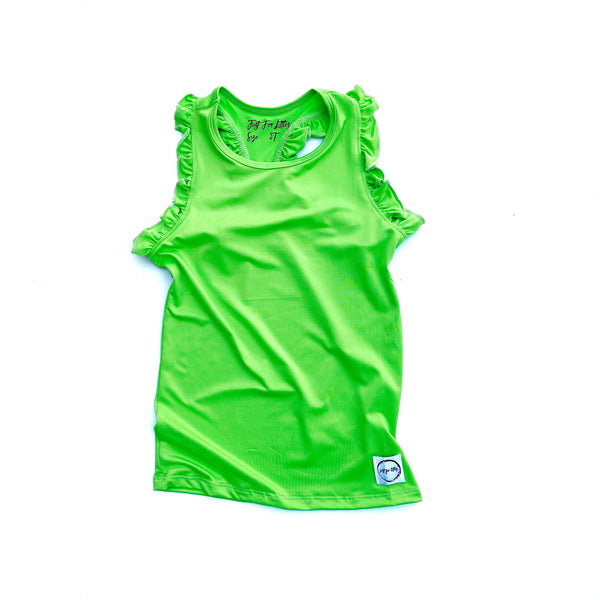 Neon For Just – Littles®️ Tank Green