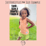 Load image into Gallery viewer, #Orange Tank Top Shirt Just For Littles™ 
