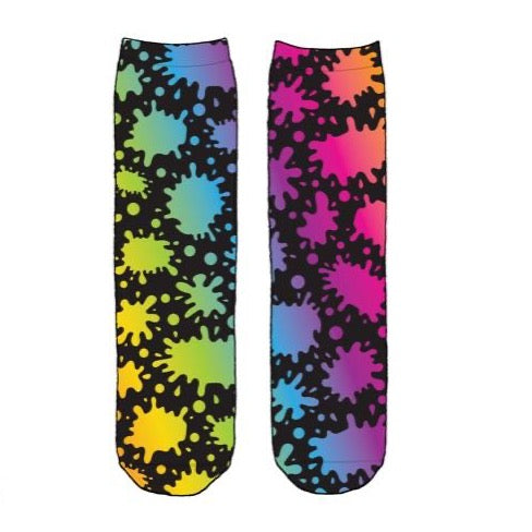 #Paint Splatter JFL Socks accessories Just For Littles™ 
