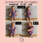 Load image into Gallery viewer, Patchwork Romper romper Just For Littles™ 
