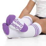 Load image into Gallery viewer, Pink &amp; Lavender Tube Socks accessories juDanzy 
