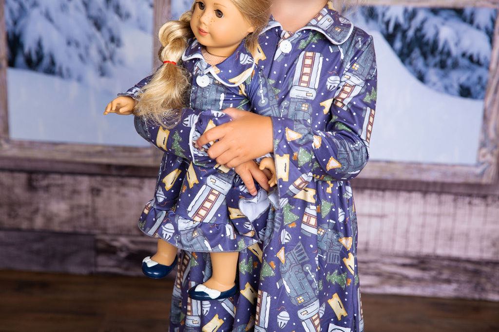 #Polar Express Pajama Gown Pajamas Just For Littles™ 