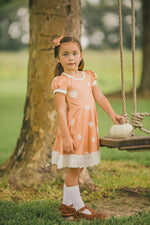 Load image into Gallery viewer, #Pumpkin Twirl Dress Dress Just For Littles™ 
