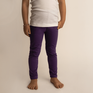 #Purple Leggings Bottoms Just For Littles™ 
