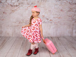 Load image into Gallery viewer, Rainbow Heart Twirl Dress Dress Just For Littles™ 
