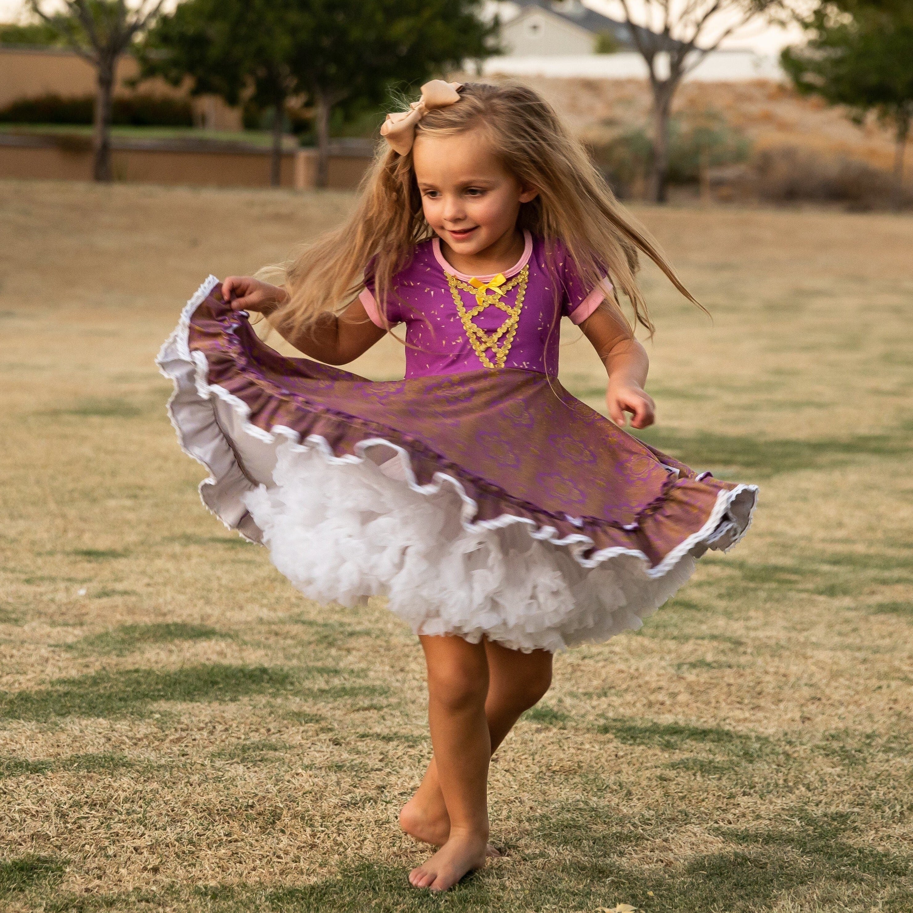 Rapunzel Dress-Up Twirl Dress 7 Rapunzel Dress-Up Twirl Dress 7