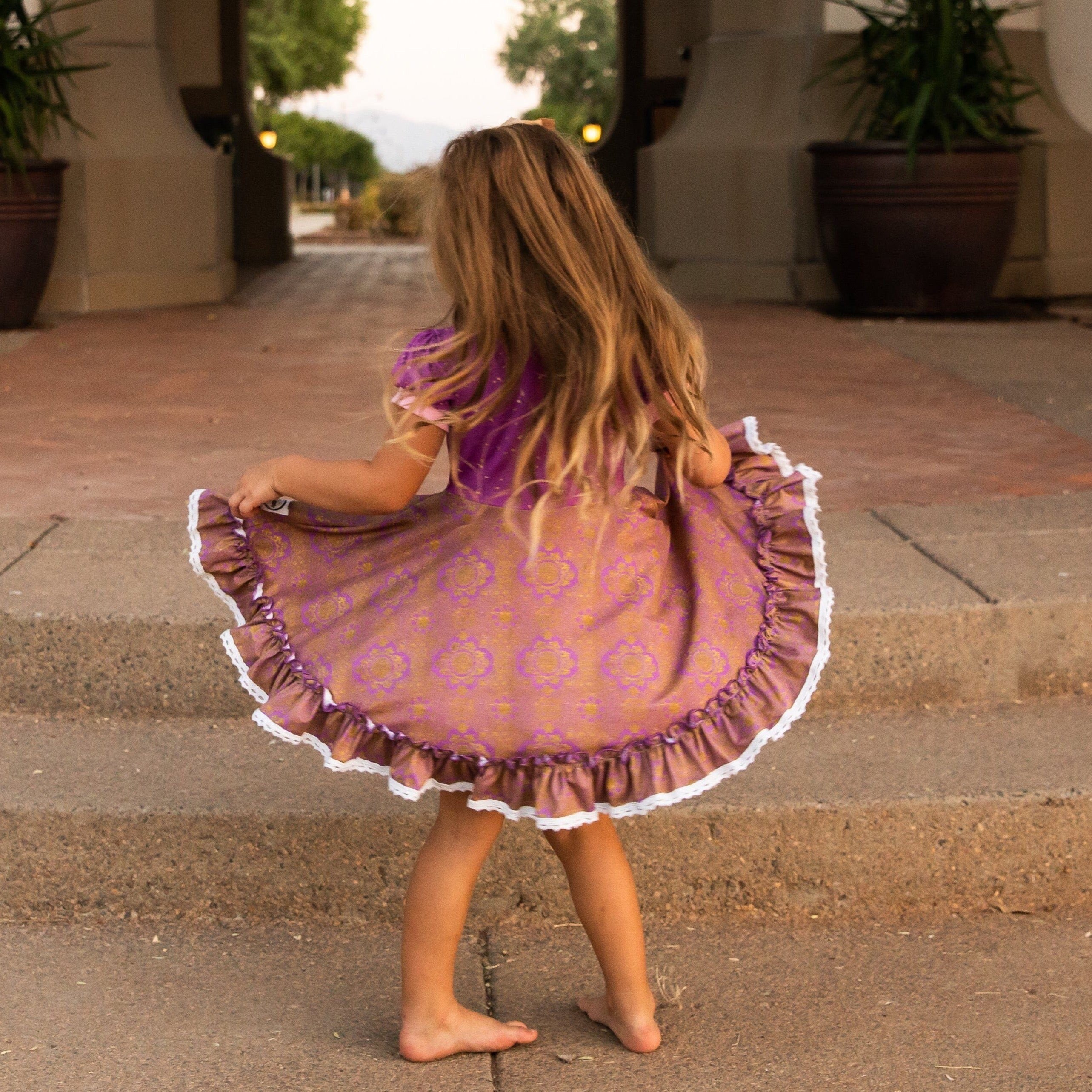 Rapunzel Dress-Up Twirl Dress Just For Littles®️ 