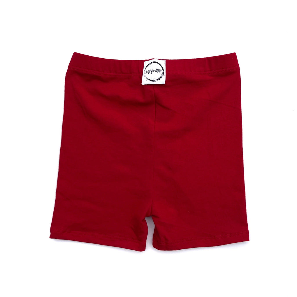 #Red Kick Shorts Bottoms Just For Littles™ 