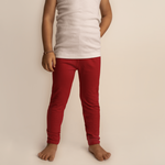 Load image into Gallery viewer, Red Leggings Bottoms Just For Littles™ 
