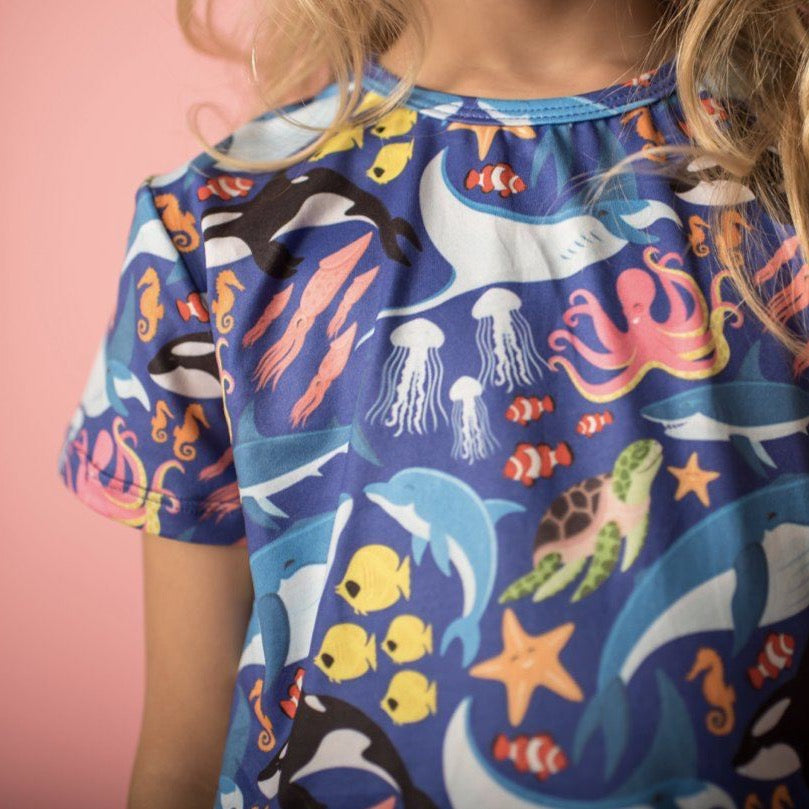 #Sea Life Pajamas Pajamas Just For Littles™ 