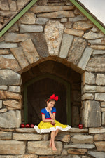 Load image into Gallery viewer, #Snow White Twirl Dress Costume Just For Littles 
