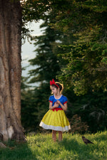 Load image into Gallery viewer, #Snow White Twirl Dress Costume Just For Littles 

