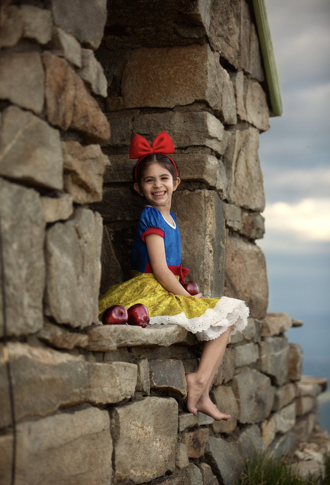 #Snow White Twirl Dress Costume Just For Littles 
