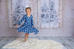 Load image into Gallery viewer, #Snowflake Hanukkah Twirl Dress Dress Just For Littles™ 
