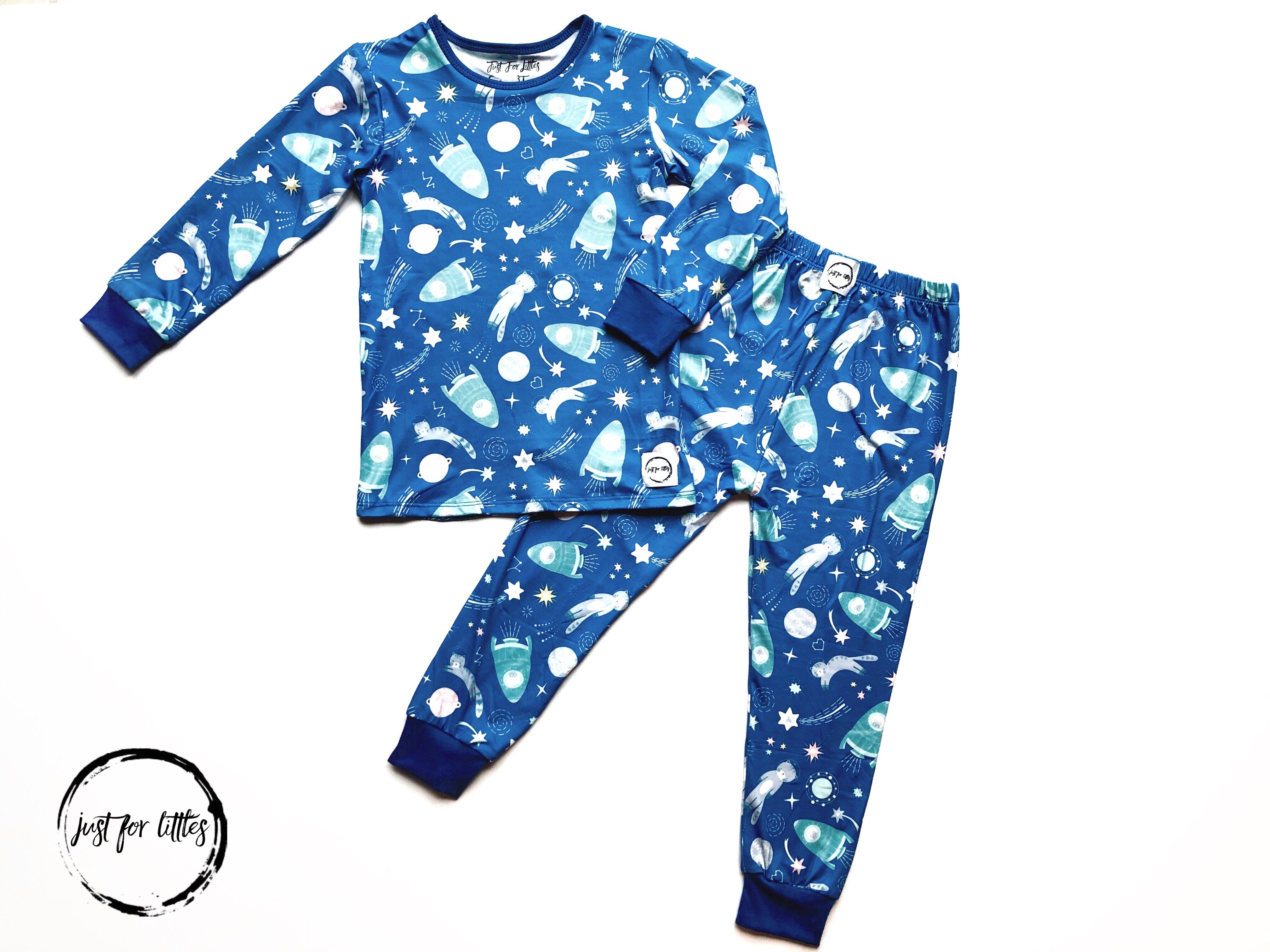 Space Cat Loungewear Pajamas Just For Littles 