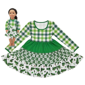 #St. Patrick's Day Dolly Dress Dress Just For Littles™ 