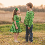 Load image into Gallery viewer, #St. Patrick&#39;s Day Sweatshirt Shirt Just For Littles™ 
