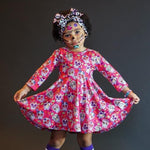 Load image into Gallery viewer, Sugar Skull Twirl Dress Just For Littles®️ 
