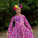 Load image into Gallery viewer, Sugar Skull Twirl Dress Just For Littles®️ 
