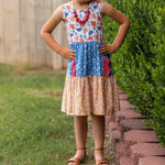 Load image into Gallery viewer, #Summer Chicken Twirl Dress Dress Just For Littles™ 
