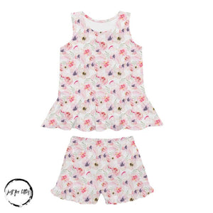 #Summer Floral Pajamas Pajamas Just For Littles™ 