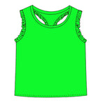 Load image into Gallery viewer, #Summer Green Tank Baby &amp; Toddler Tops Just For Littles™ 
