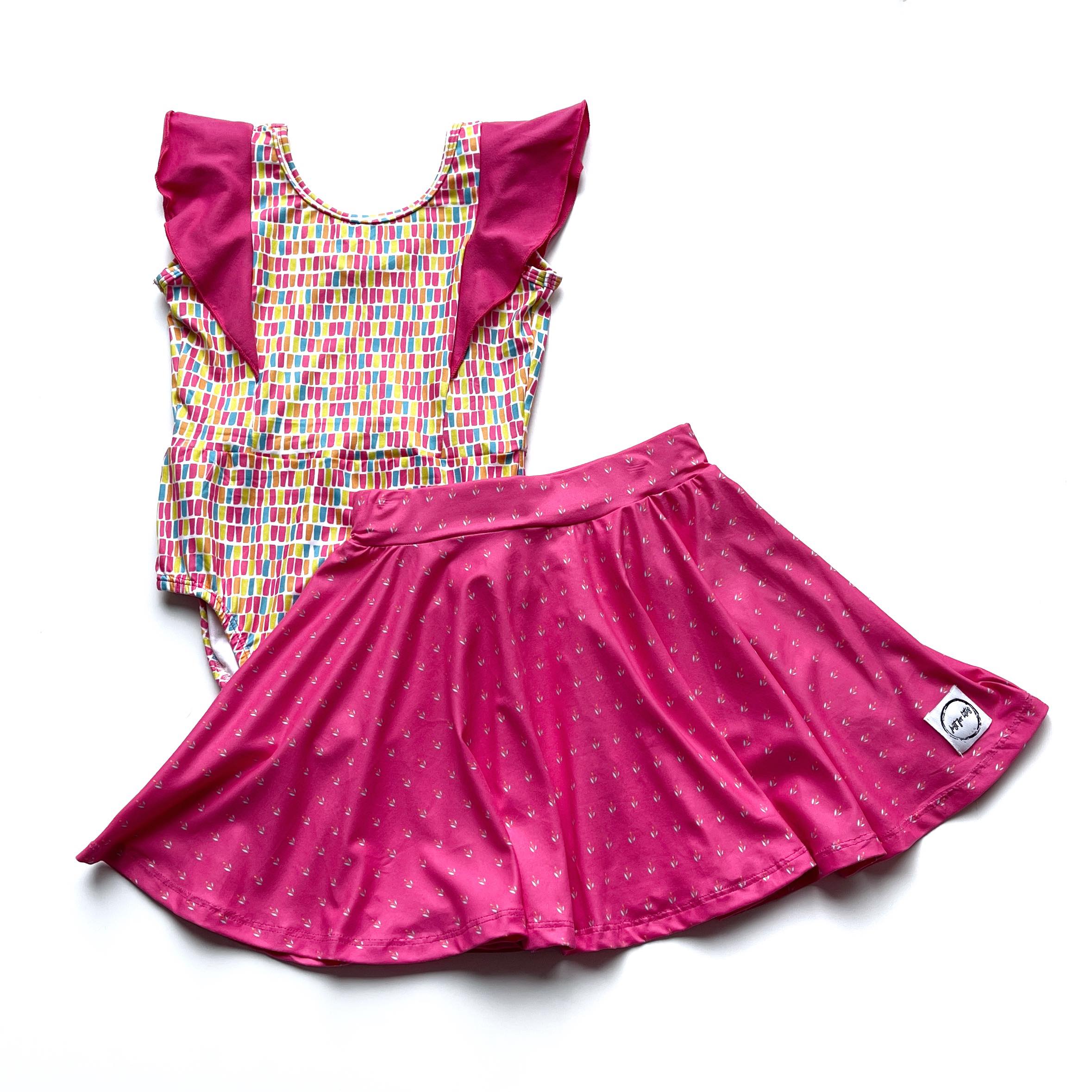 #summer1 Pink Skirt Bottoms Just For Littles™ 