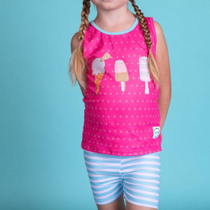 #summer1 Pink Tank Top Baby & Toddler Tops Just For Littles™ 