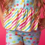 Load image into Gallery viewer, #summer2 Dum Dum Kick Shorts Bottoms Just For Littles™ 
