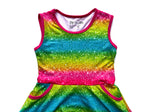 Load image into Gallery viewer, #Summer2 Sparkle Twirl Dress Dress Just For Littles™ 
