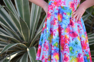 #Totally Tie Dye Twirl Dress Dress Just For Littles 
