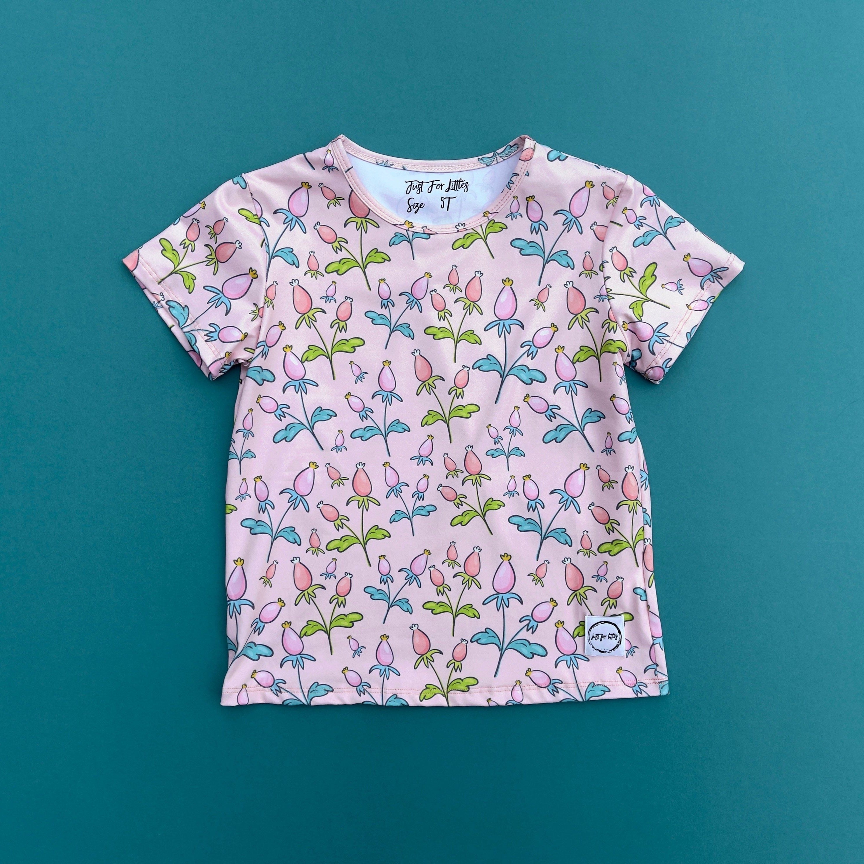 Tulip T-shirt Shirt Just For Littles 