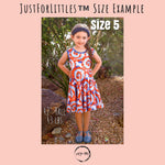 Load image into Gallery viewer, USA Tie Dye Twirl Dress with Pockets Dress Just For Littles™ 
