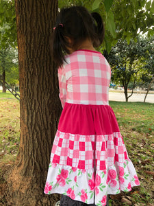 #Valentine 3-Tier Dress Dolly & Me Dress Just For Littles™ 