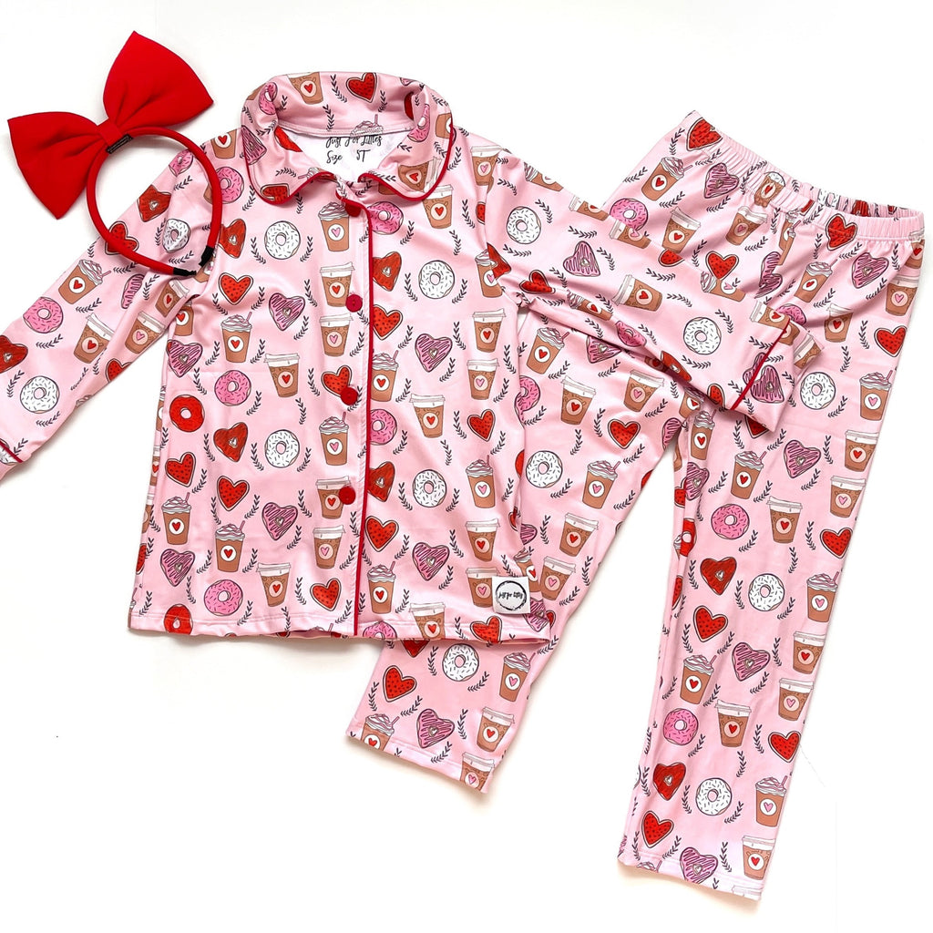 #Valentine Pajama Set Pajamas Just For Littles™ 