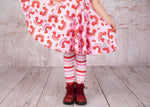Load image into Gallery viewer, Valentine Striped Leggings Bottoms Just For Littles™ 

