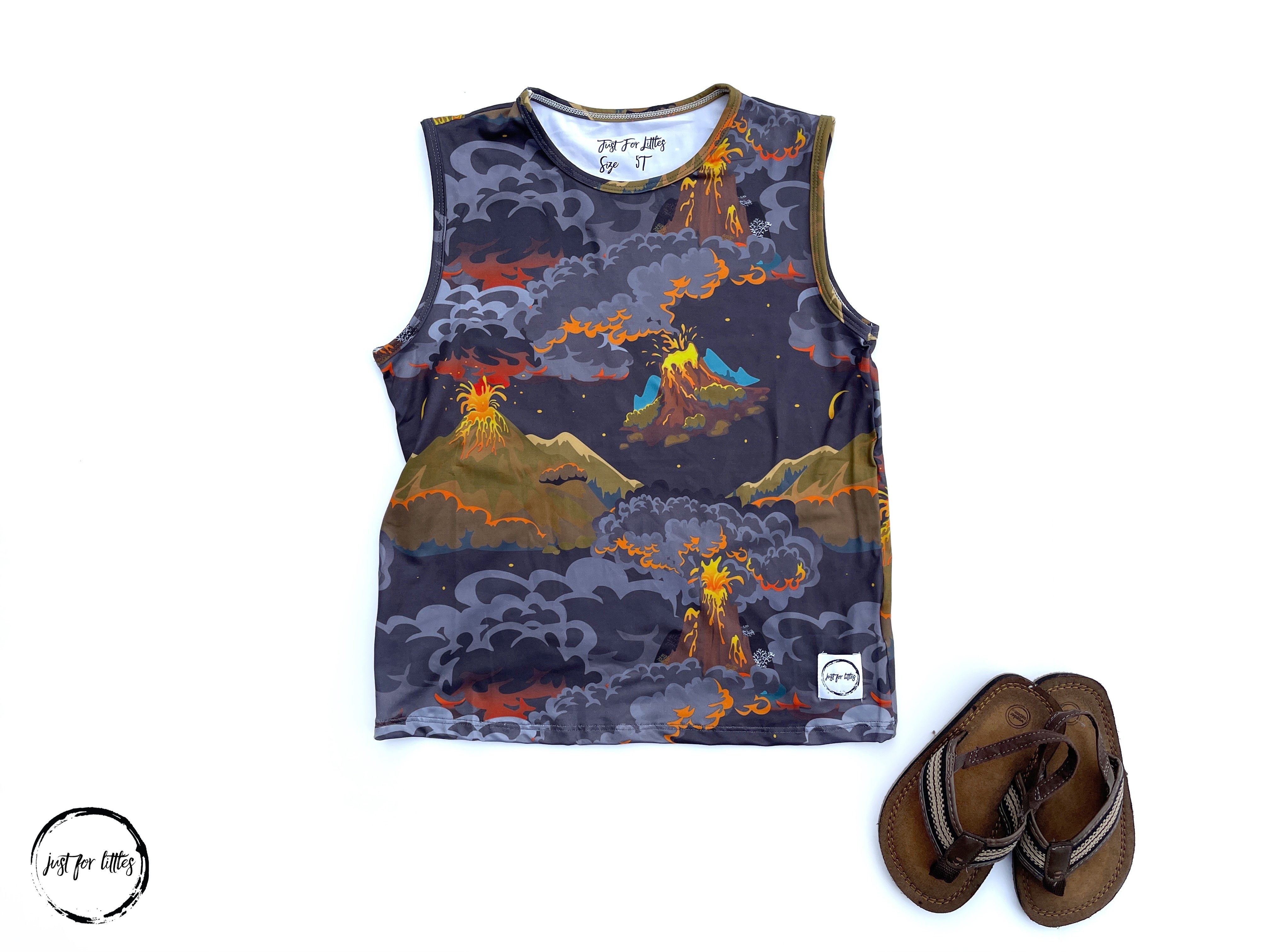 #Volcano Muscle Shirt Shirt Just For Littles™ 