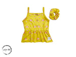 Load image into Gallery viewer, #Yellow Tank Top Shirt Just For Littles™ 

