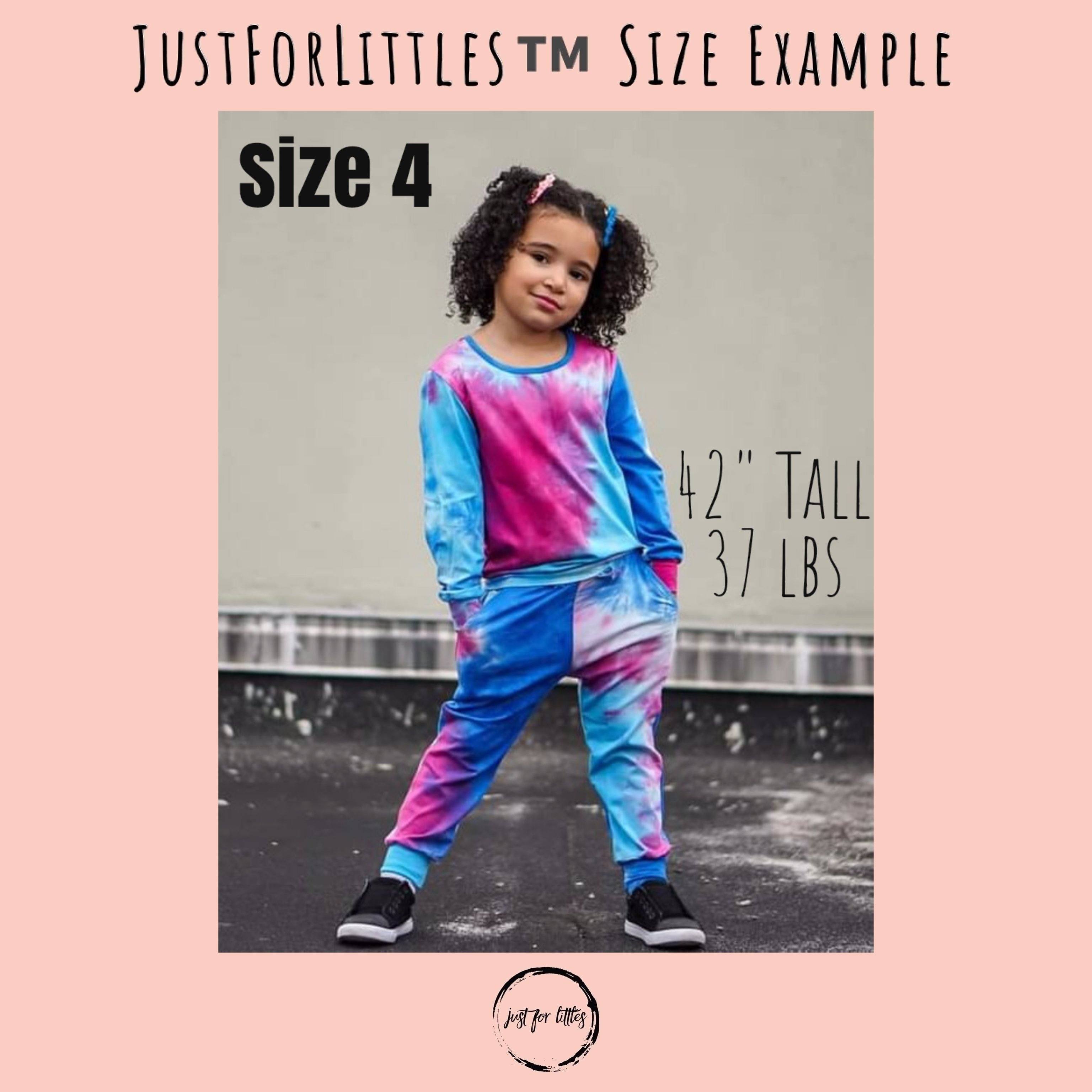 Youth Tie Dye Jogger Set lounge wear Just For Littles™ 