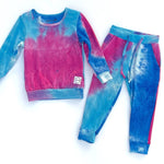 Load image into Gallery viewer, Youth Tie Dye Jogger Set lounge wear Just For Littles™ 

